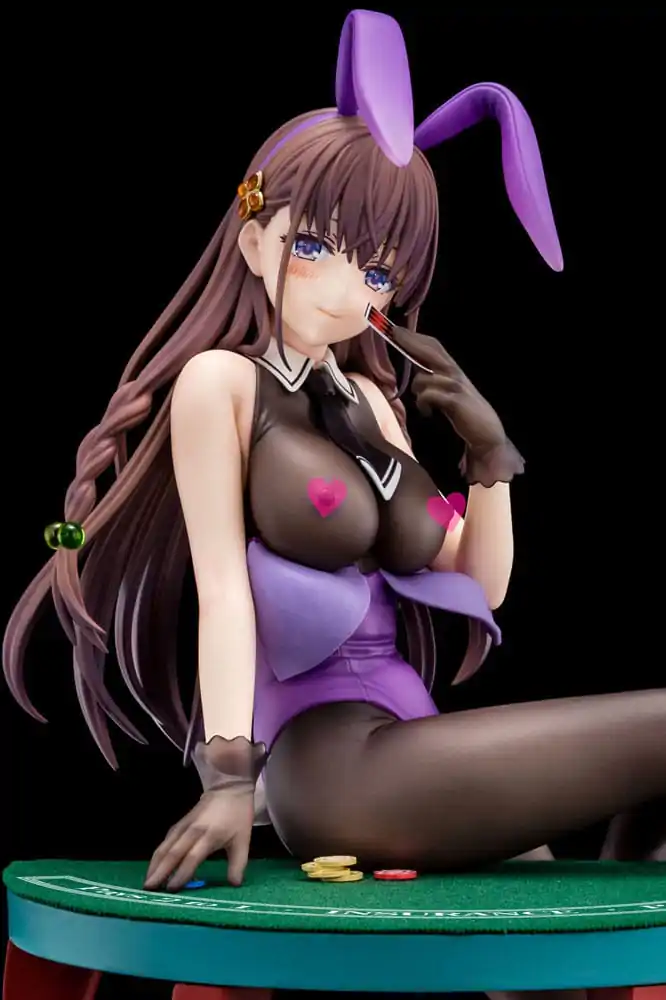 The Demon Sword Master of Excalibur Academy Kip 1/6 Elfine Phillet u ljubičastom zečjem kostimu s cvjetnim uzorkom s Nip Slip Gimmick System 17 cm fotografija proizvoda