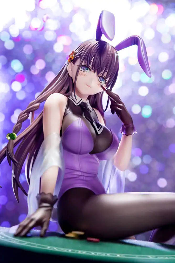 The Demon Sword Master of Excalibur Academy Kip 1/6 Elfine Phillet u ljubičastom zečjem kostimu s cvjetnim uzorkom s Nip Slip Gimmick System 17 cm fotografija proizvoda