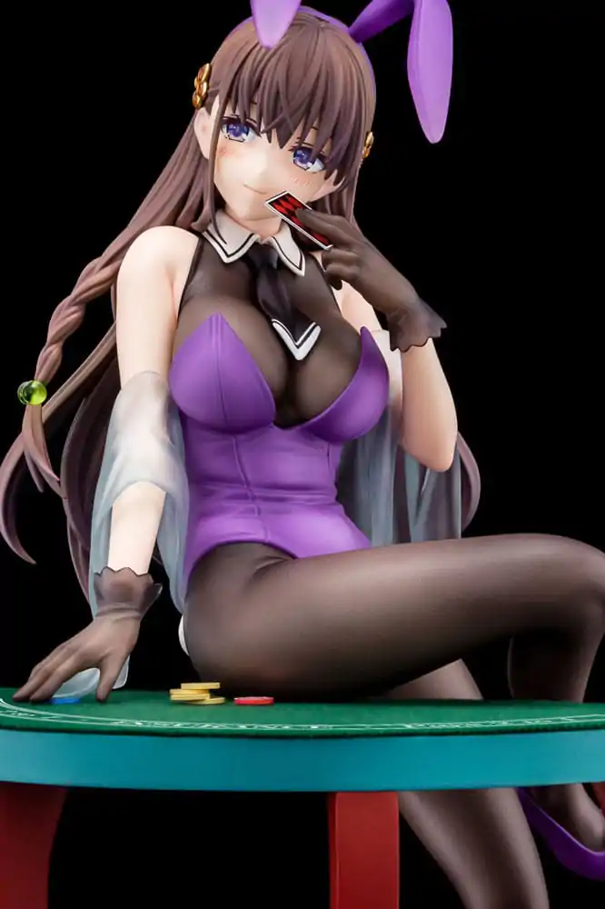 The Demon Sword Master of Excalibur Academy Kip 1/6 Elfine Phillet u ljubičastom zečjem kostimu s cvjetnim uzorkom s Nip Slip Gimmick System 17 cm fotografija proizvoda