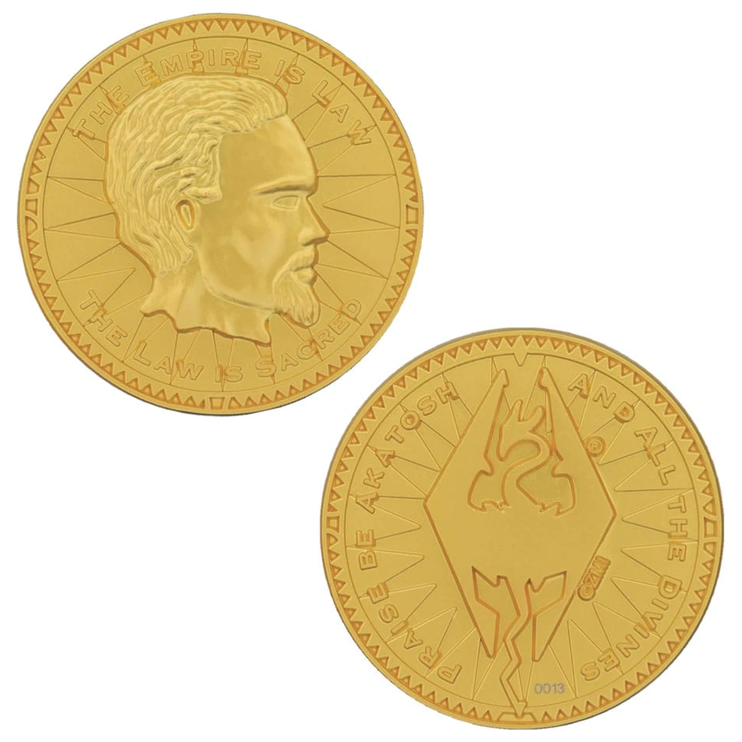 The Elder Scrolls Kolekcionarski Novčić Septim Misty Gold Edition fotografija proizvoda