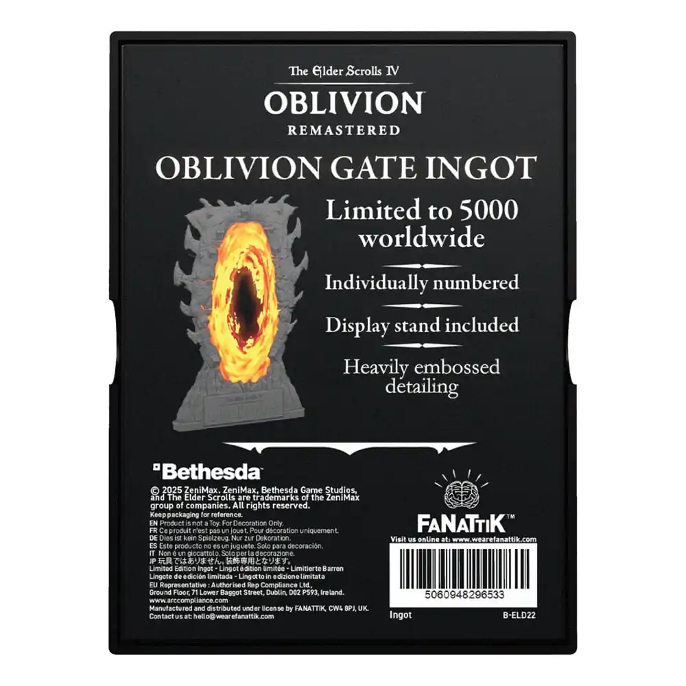 The Elder Scrolls IV: Oblivion Ingot Gates fotografija proizvoda