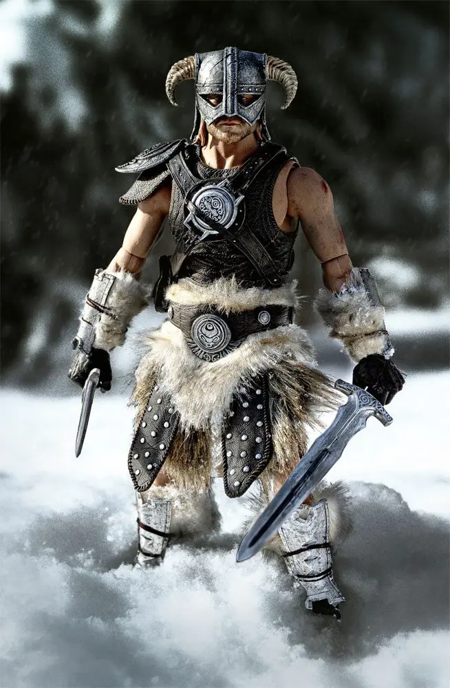The Elder Scrolls V Skyrim Akcijska figura 1/6 Dragonborn Standard Edition 32 cm fotografija proizvoda