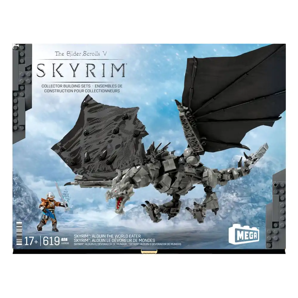 The Elder Scrolls V: Skyrim MEGA Set za gradnju Alduin proždirač svjetova fotografija proizvoda