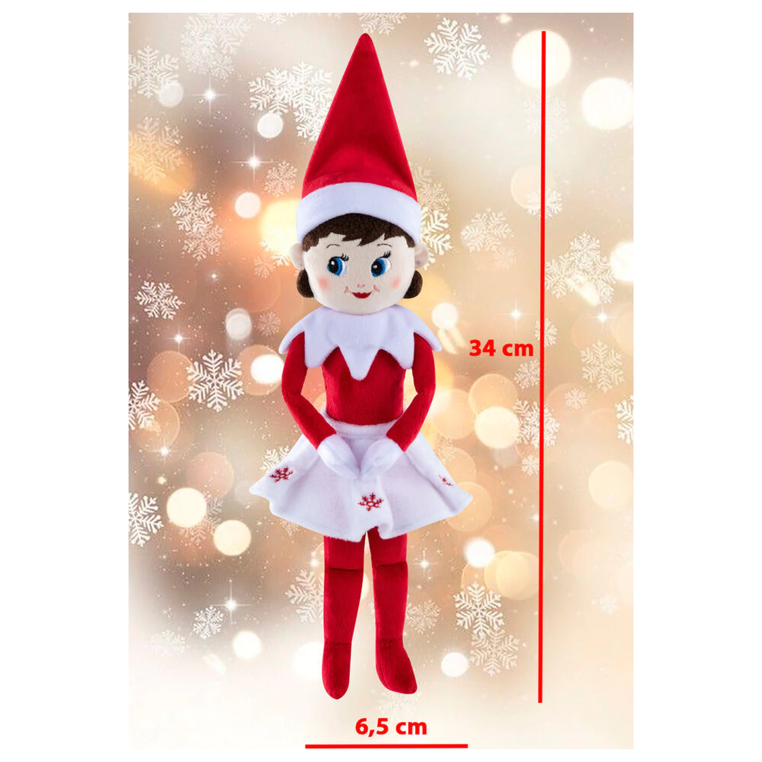 The Elf On the Shelf Elf Girl plišana igračka 34 cm fotografija proizvoda