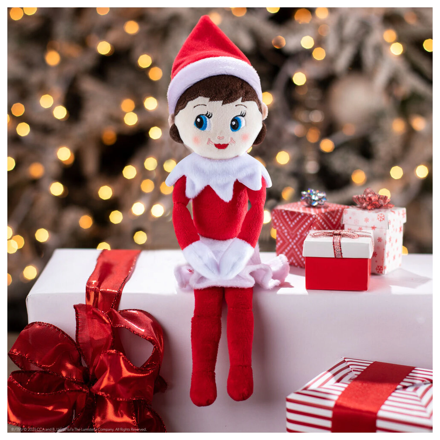 The Elf On the Shelf Elf Girl plišana igračka 34 cm fotografija proizvoda