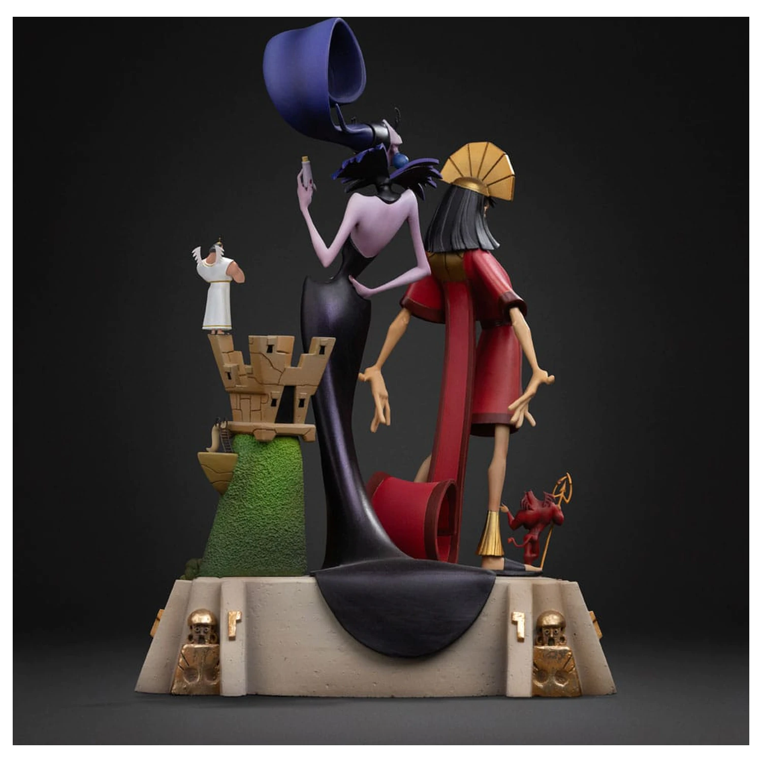 The Emperor's New Groove Deluxe Art Scale Statua 1/10 Kuzco & Yzma 28 cm fotografija proizvoda