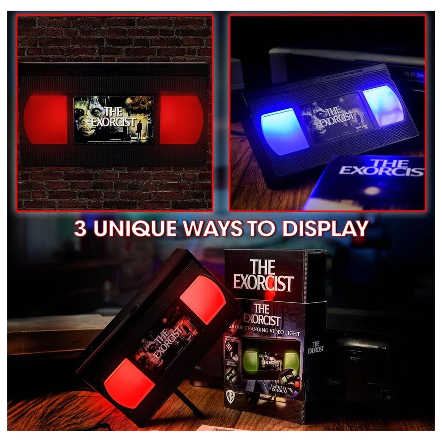 The Exorcist VHS lampa fotografija proizvoda