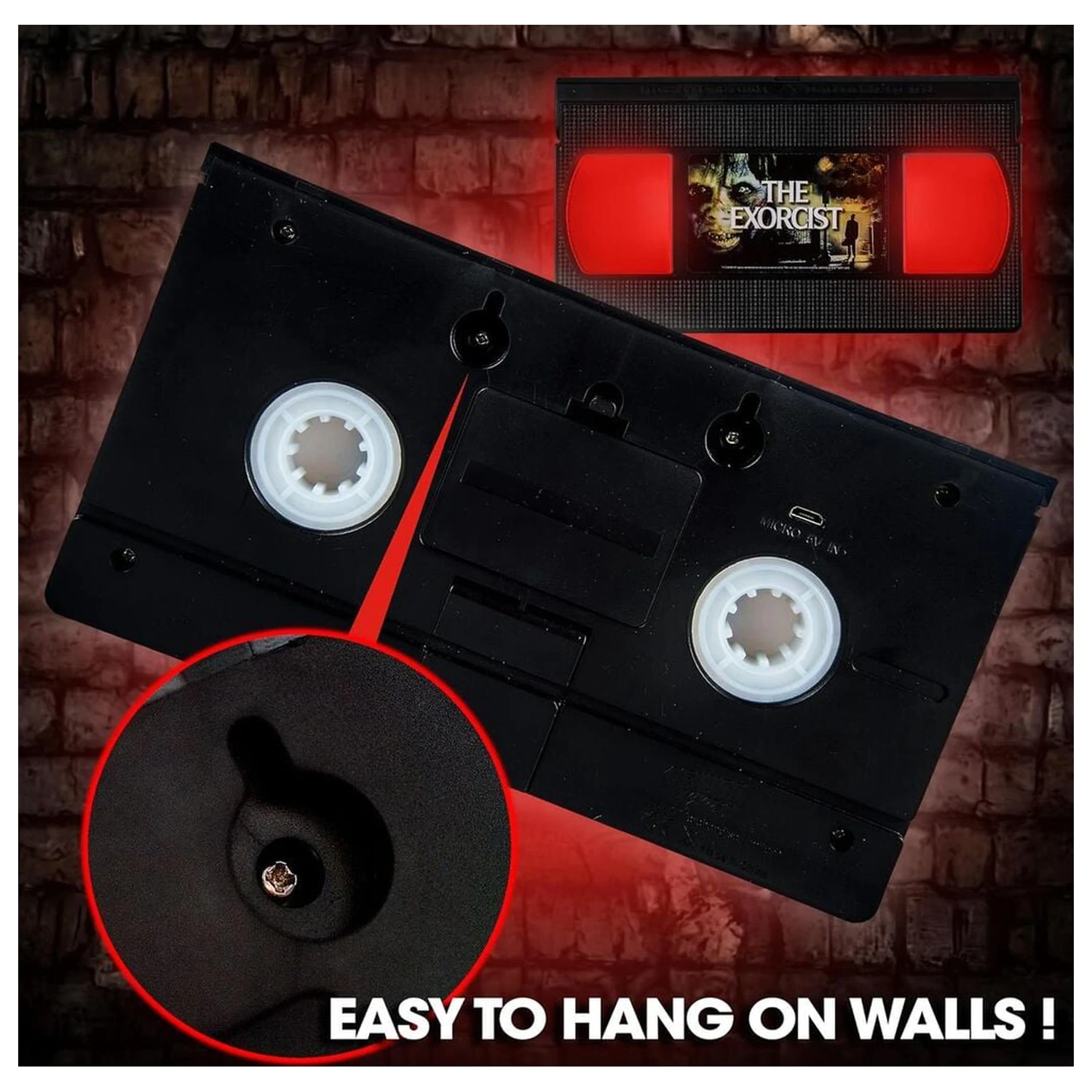 The Exorcist VHS lampa fotografija proizvoda