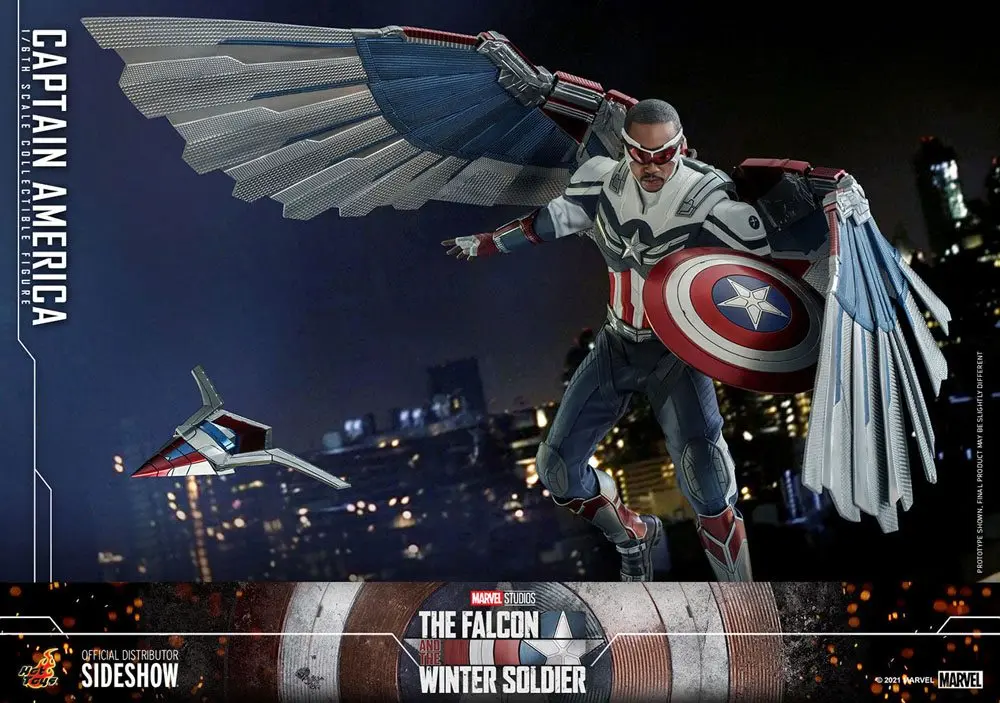 The Falcon and The Winter Soldier akcijska figura 1/6 Captain America 30 cm fotografija proizvoda