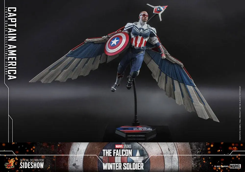 The Falcon and The Winter Soldier akcijska figura 1/6 Captain America 30 cm fotografija proizvoda