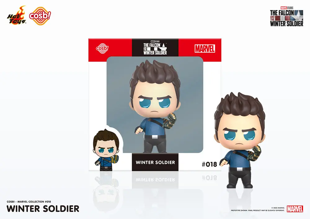 The Falcon and the Winter Soldier Cosbi Mini Figura Bucky Barnes 8 cm fotografija proizvoda