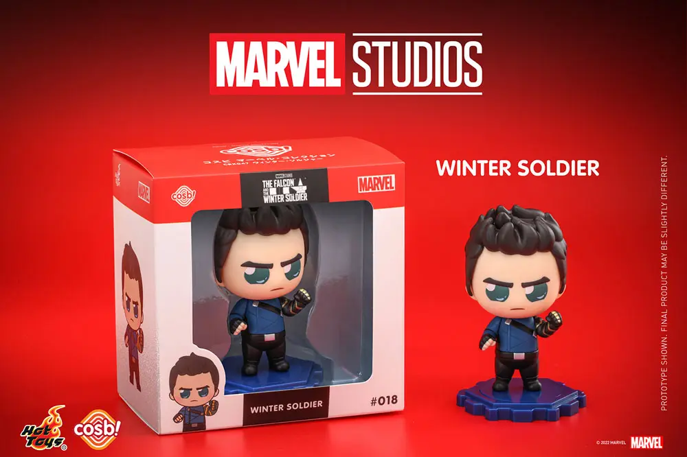 The Falcon and the Winter Soldier Cosbi Mini Figura Bucky Barnes 8 cm fotografija proizvoda