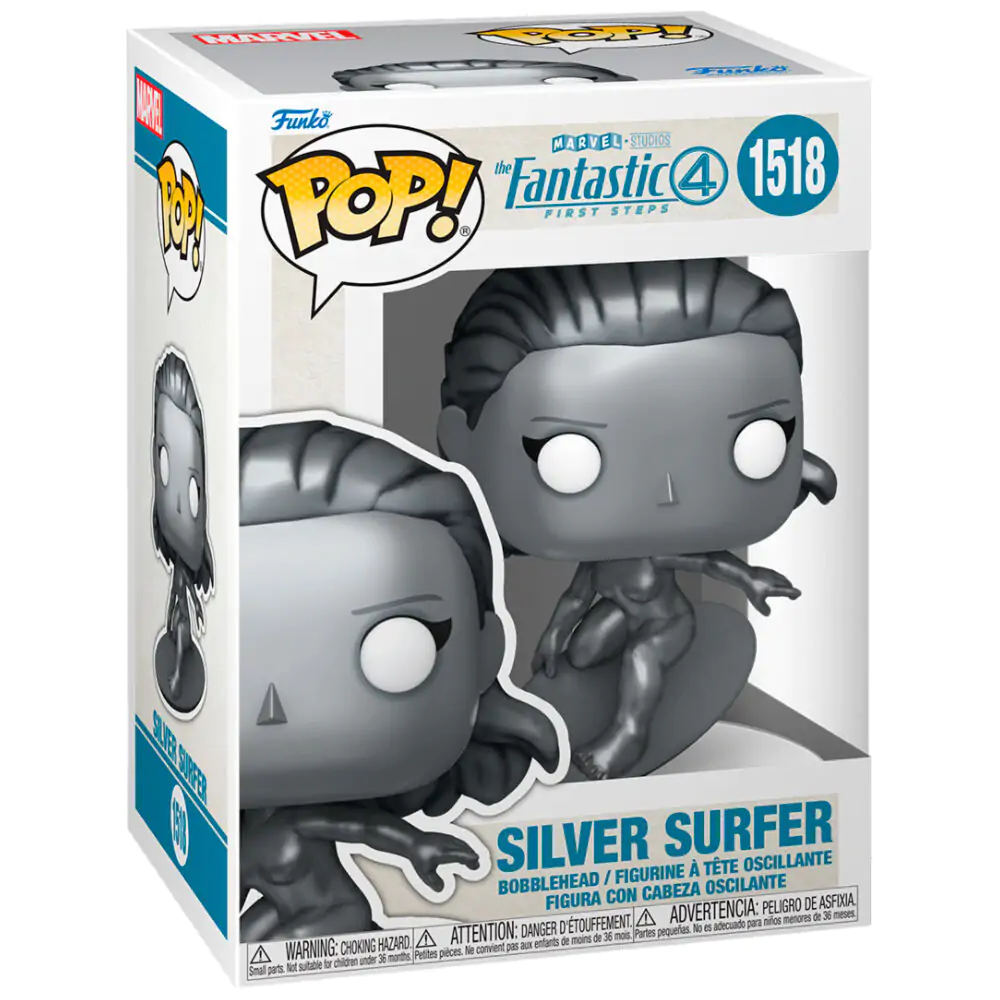 The Fantastic Four: First Steps Funko POP! Marvel Vinyl Figura Silver Surfer 9 cm fotografija proizvoda