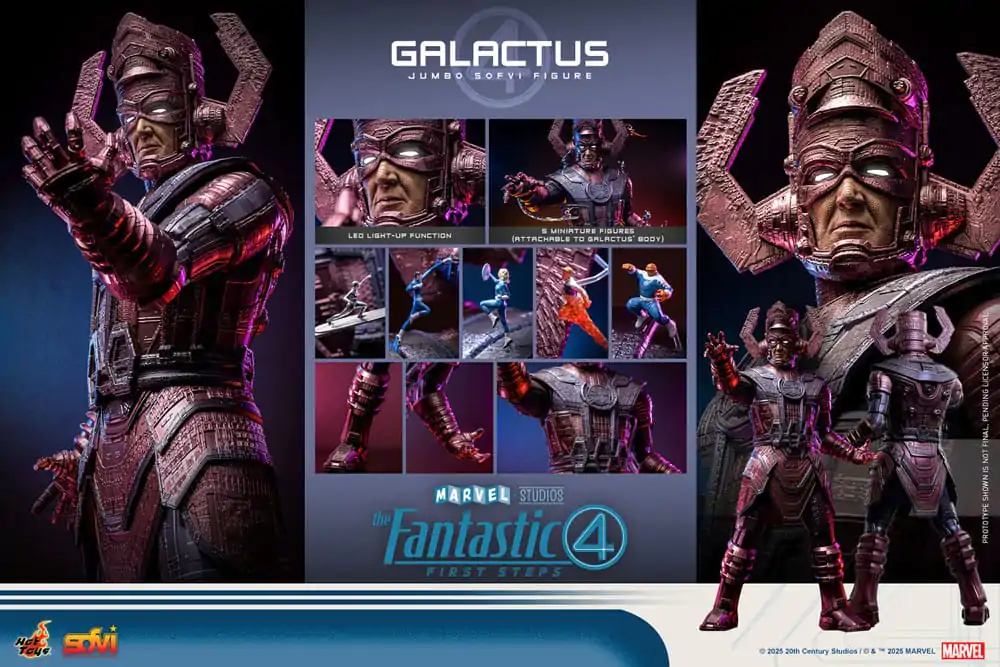 The Fantastic Four: First Steps Jumbo Sofvi Masterpiece Vinyl figura Galactus 70 cm fotografija proizvoda