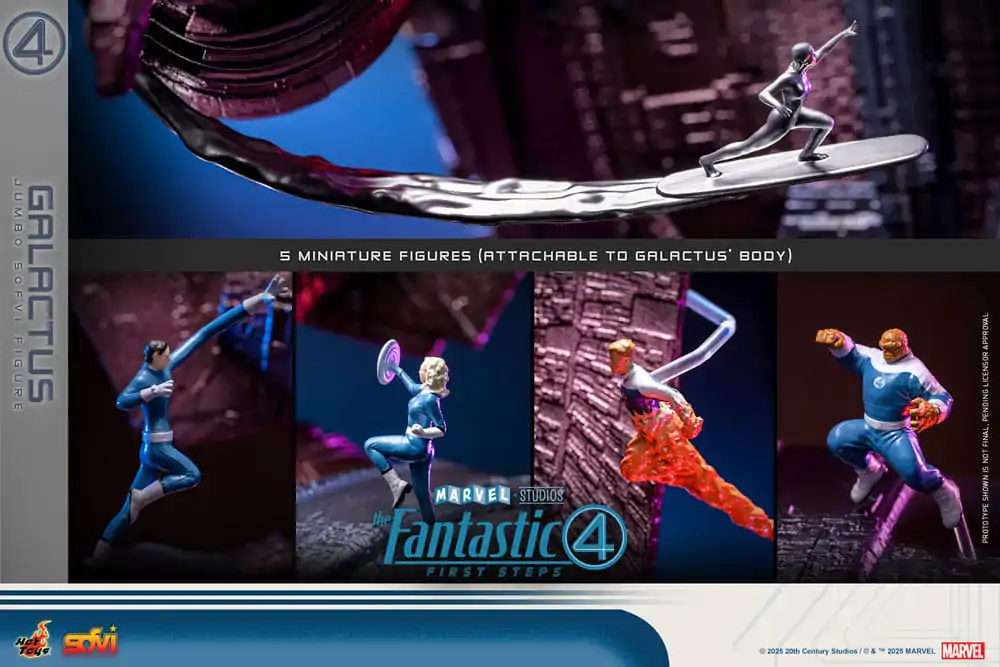 The Fantastic Four: First Steps Jumbo Sofvi Masterpiece Vinyl figura Galactus 70 cm fotografija proizvoda