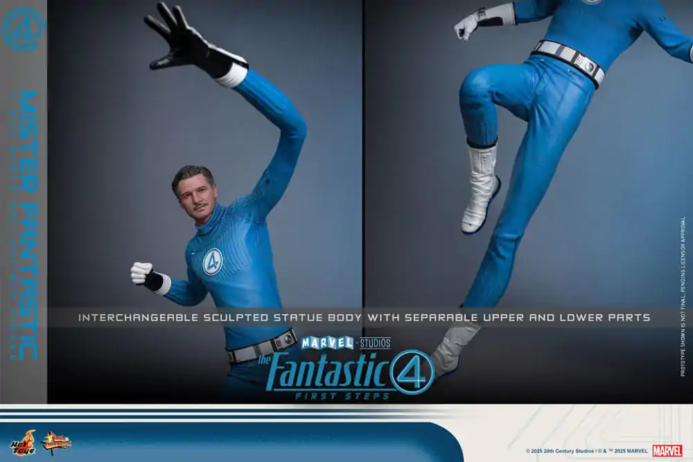 The Fantastic Four: First Steps Movie Masterpiece Akcijska figura 1/6 Mister Fantastic 30 cm fotografija proizvoda