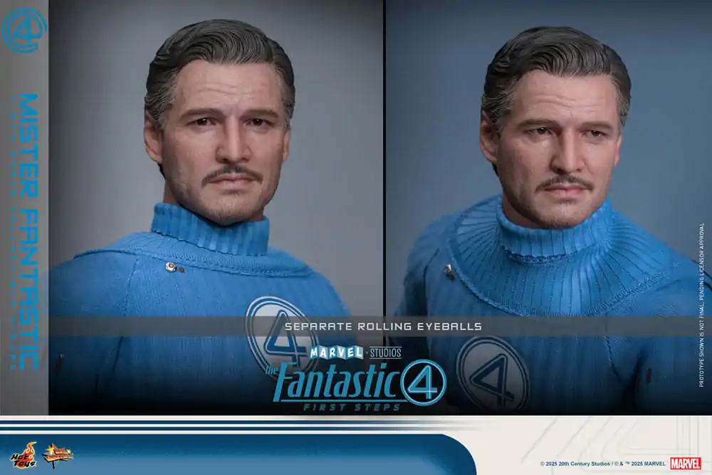 The Fantastic Four: First Steps Movie Masterpiece Akcijska figura 1/6 Mister Fantastic 30 cm fotografija proizvoda