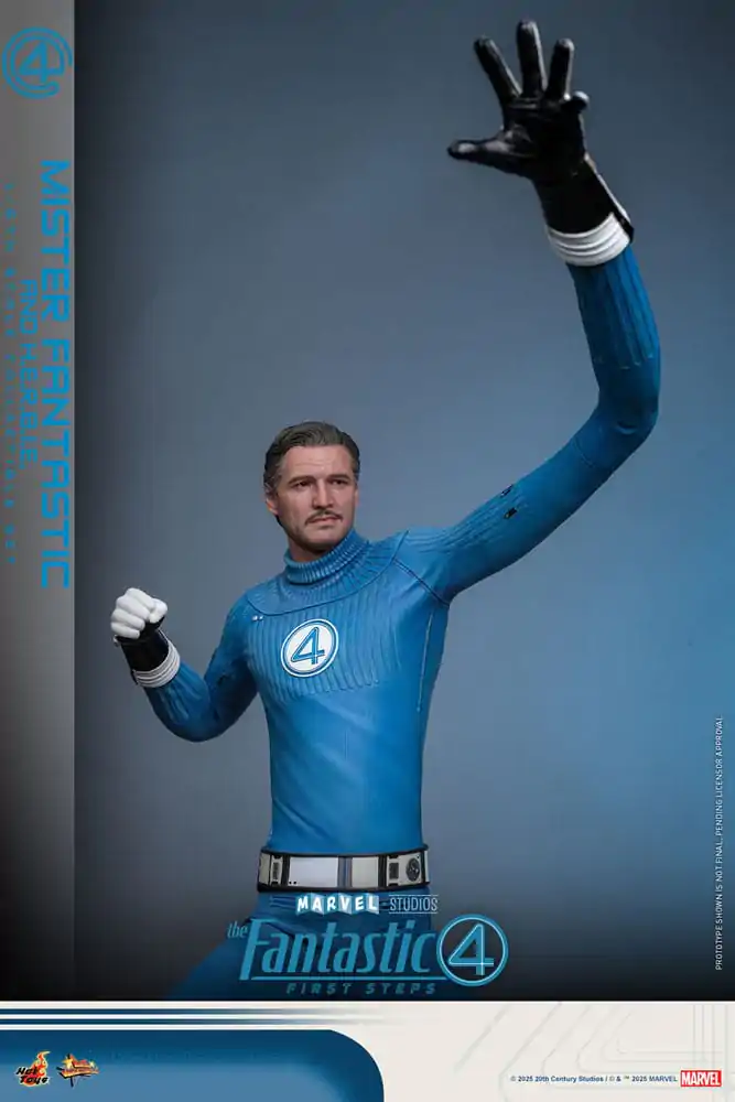 The Fantastic Four: First Steps Movie Masterpiece Set akcijskih figura 2-pak 1/6 Mister Fantastic & H.E.R.B.I.E. 30 cm fotografija proizvoda