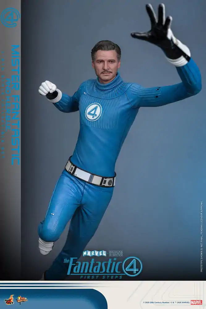 The Fantastic Four: First Steps Movie Masterpiece Set akcijskih figura 2-pak 1/6 Mister Fantastic & H.E.R.B.I.E. 30 cm fotografija proizvoda