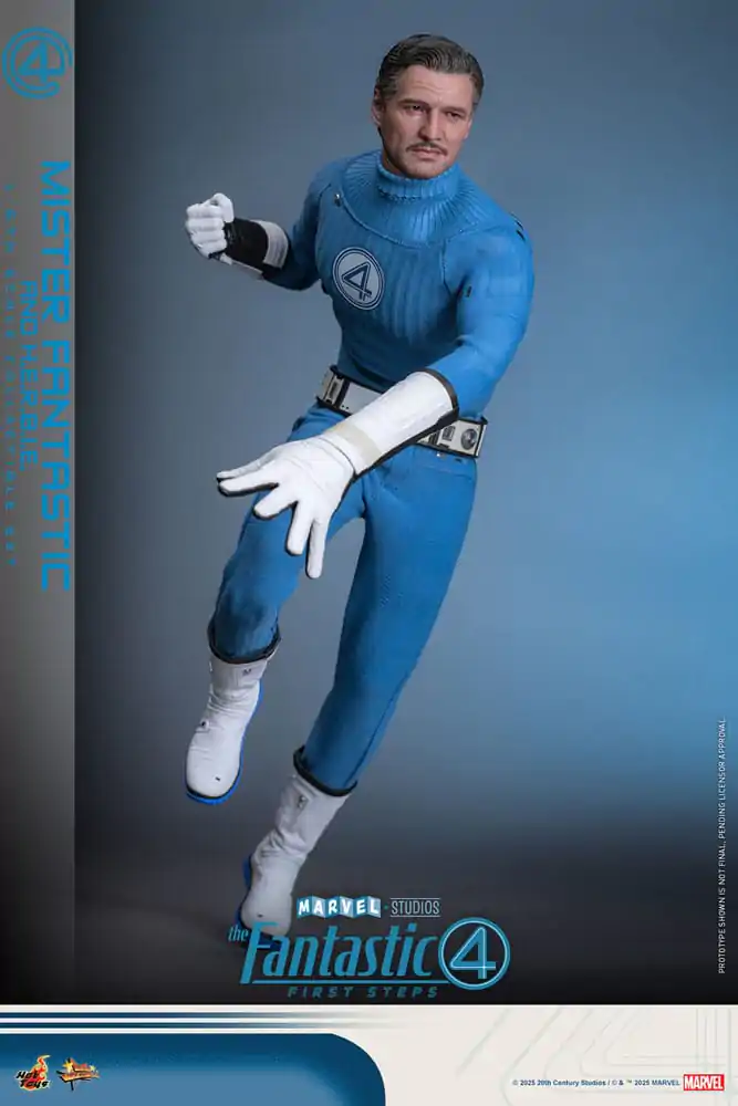 The Fantastic Four: First Steps Movie Masterpiece Set akcijskih figura 2-pak 1/6 Mister Fantastic & H.E.R.B.I.E. 30 cm fotografija proizvoda