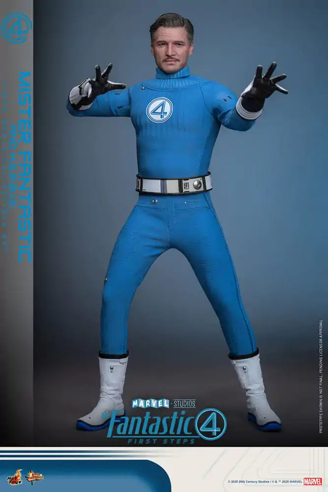 The Fantastic Four: First Steps Movie Masterpiece Set akcijskih figura 2-pak 1/6 Mister Fantastic & H.E.R.B.I.E. 30 cm fotografija proizvoda