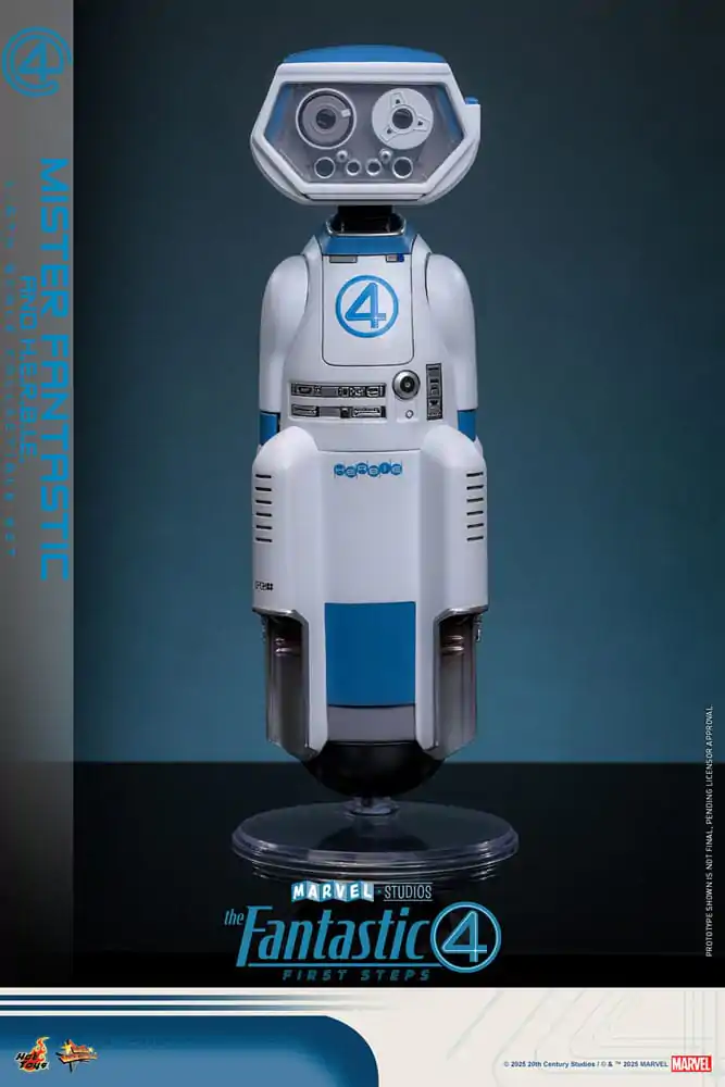 The Fantastic Four: First Steps Movie Masterpiece Set akcijskih figura 2-pak 1/6 Mister Fantastic & H.E.R.B.I.E. 30 cm fotografija proizvoda
