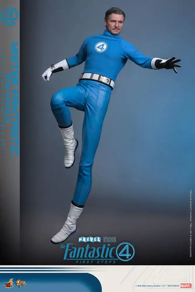 The Fantastic Four: First Steps Movie Masterpiece Set akcijskih figura 2-pak 1/6 Mister Fantastic & H.E.R.B.I.E. 30 cm fotografija proizvoda