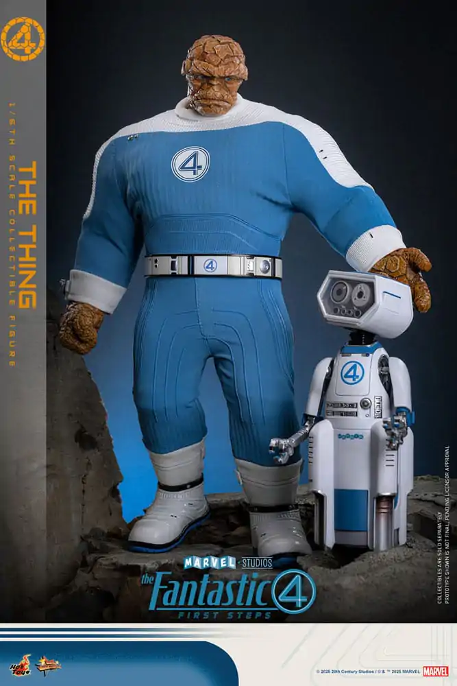 The Fantastic Four: First Steps Movie Masterpiece Akcijska figura 1/6 The Thing 31 cm fotografija proizvoda