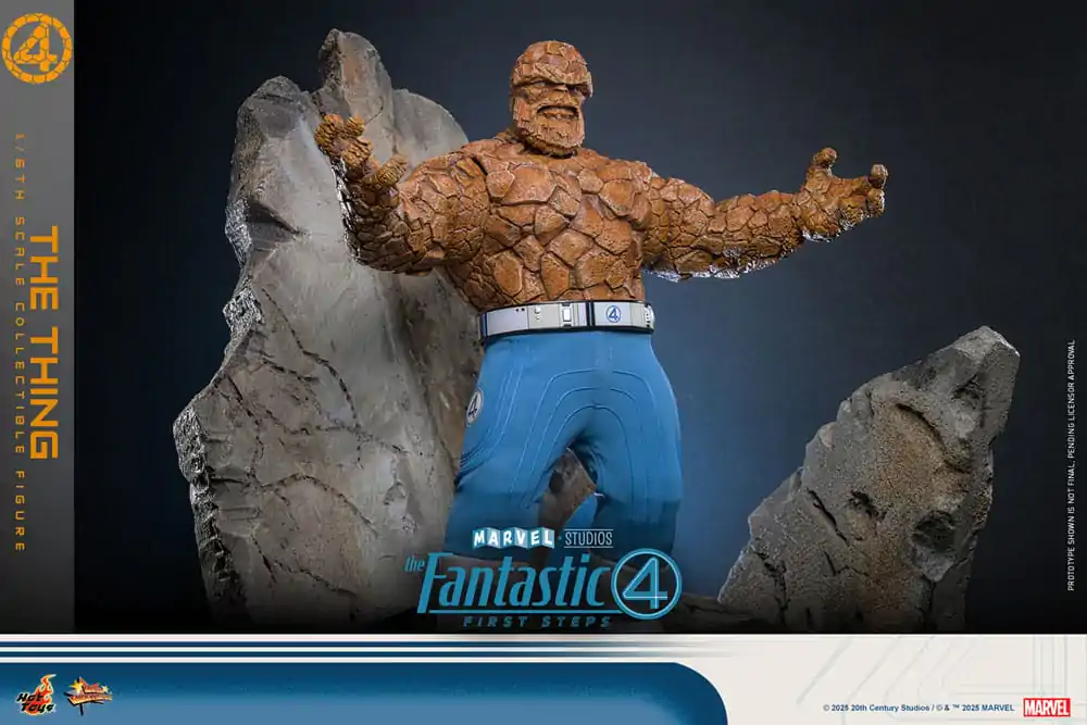 The Fantastic Four: First Steps Movie Masterpiece Akcijska figura 1/6 The Thing 31 cm fotografija proizvoda