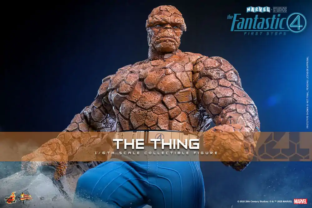 The Fantastic Four: First Steps Movie Masterpiece Akcijska figura 1/6 The Thing 31 cm fotografija proizvoda
