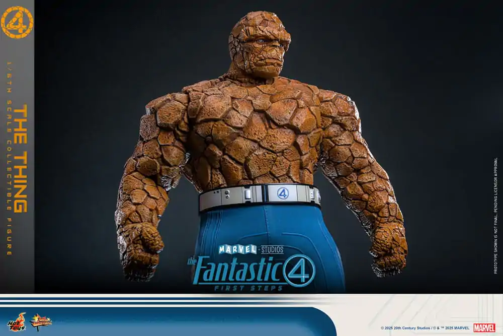The Fantastic Four: First Steps Movie Masterpiece Akcijska figura 1/6 The Thing 31 cm fotografija proizvoda