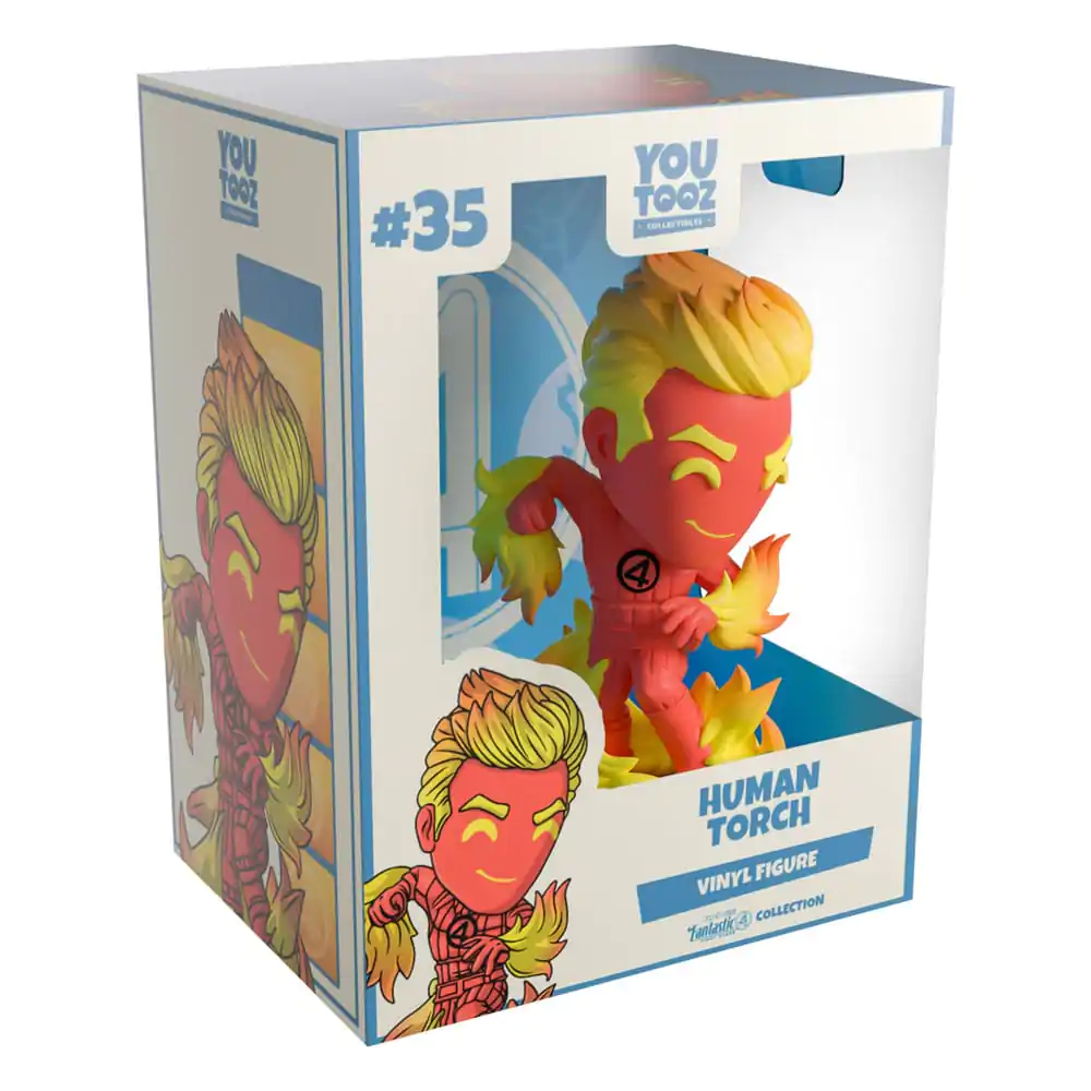 The Fantastic Four Vinyl figura Human Torch 14 cm fotografija proizvoda
