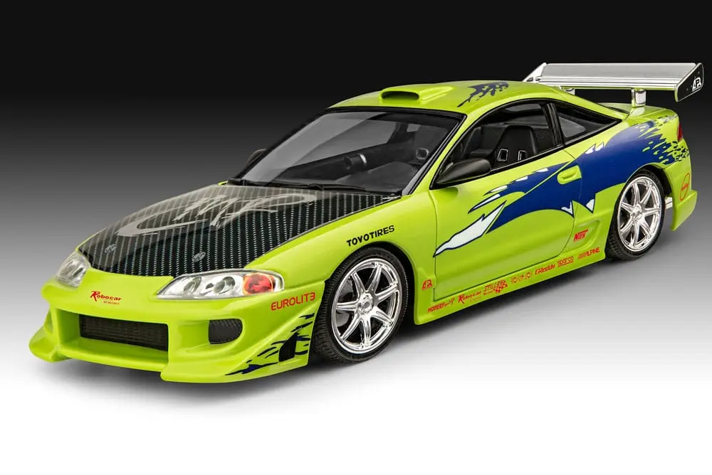 Model komplet The Fast & Furious s osnovnim dodacima Brianov 1995 Mitsubishi Eclipse fotografija proizvoda