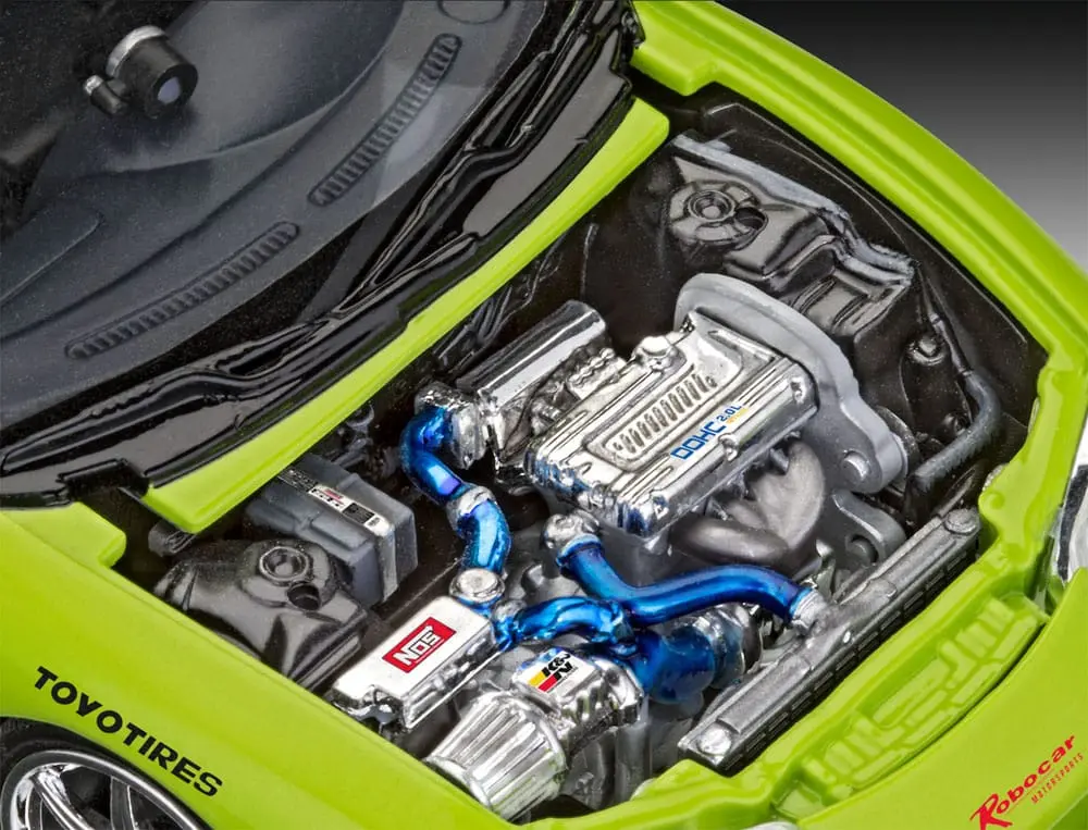 Model komplet The Fast & Furious s osnovnim dodacima Brianov 1995 Mitsubishi Eclipse fotografija proizvoda