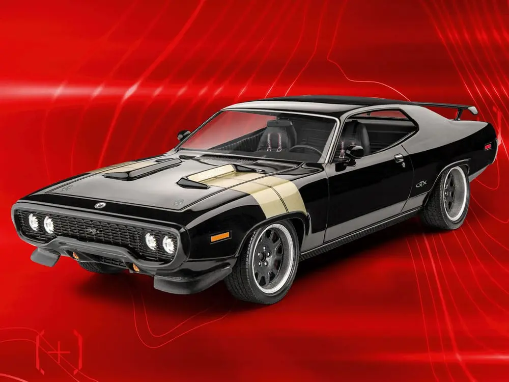 The Fast & Furious Model Kit s osnovnim dodacima Dominic's 1971 Plymouth GTX fotografija proizvoda