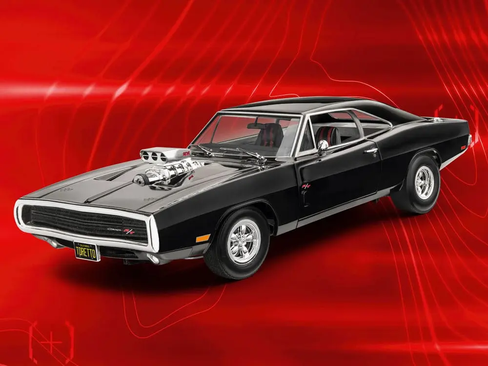 The Fast & Furious Model Kit Dominics 1970 Dodge Charger - Modelarski komplet fotografija proizvoda