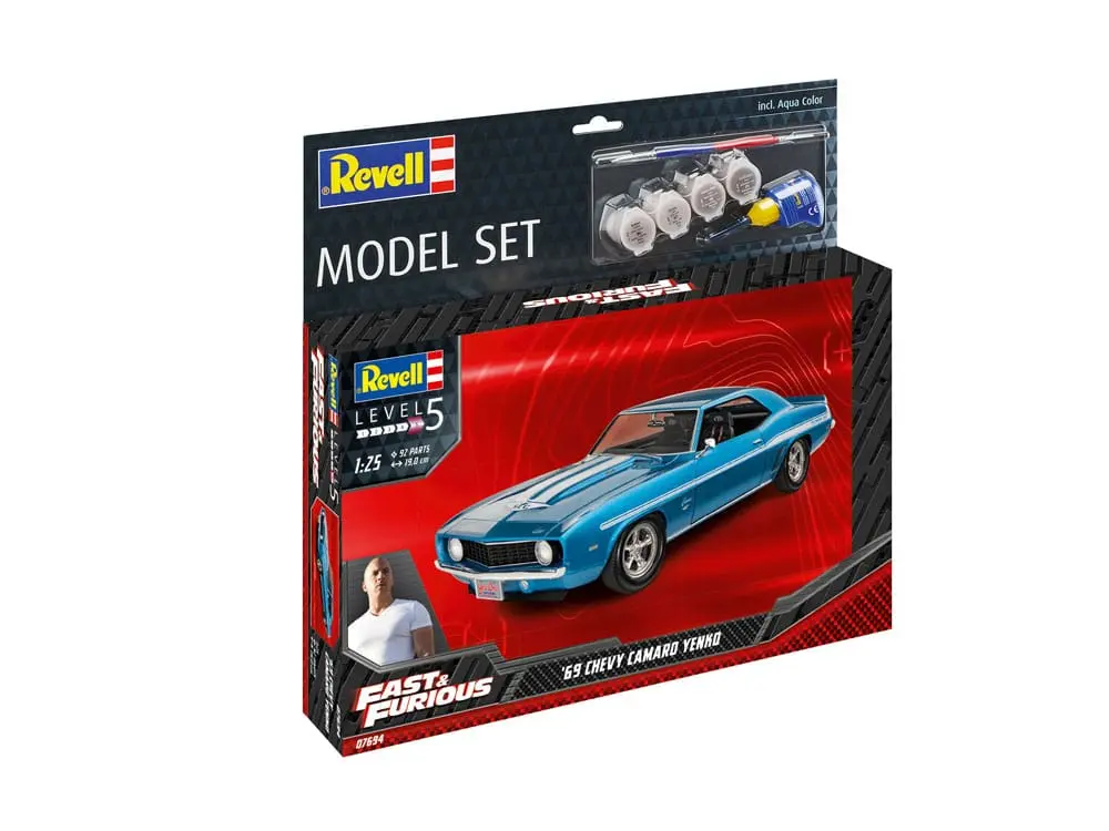 The Fast & Furious Model Komplet s osnovnim dodacima 1969 Chevy Camaro Yenko fotografija proizvoda