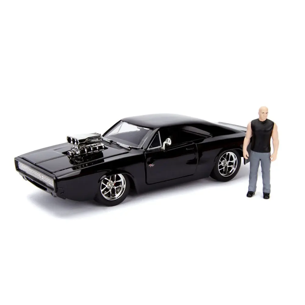 The Fast and Furious Lijevani model Hollywood Rides 1/24 1970 Dodge Charger s figurom Dom Toretto fotografija proizvoda