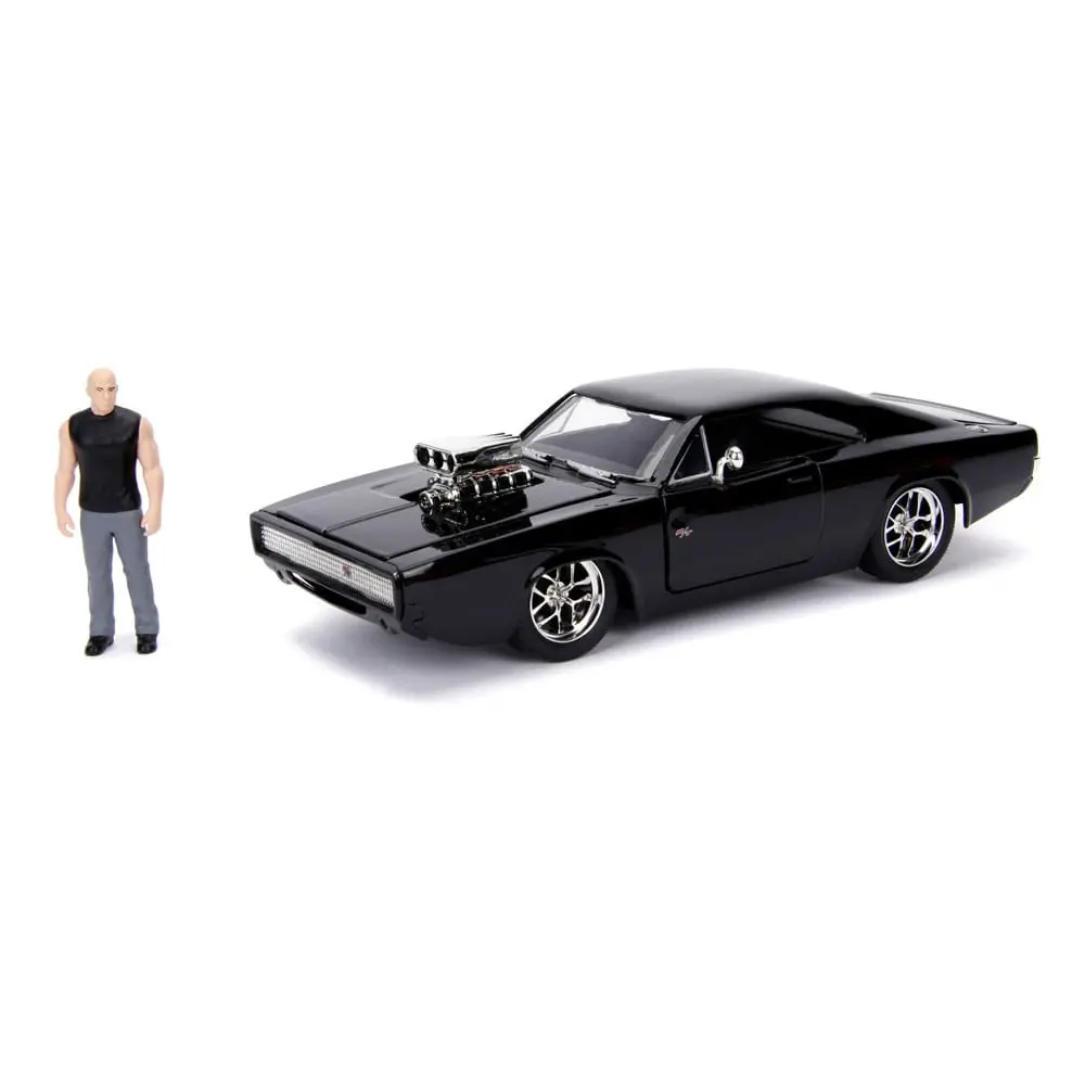 The Fast and Furious Lijevani model Hollywood Rides 1/24 1970 Dodge Charger s figurom Dom Toretto fotografija proizvoda