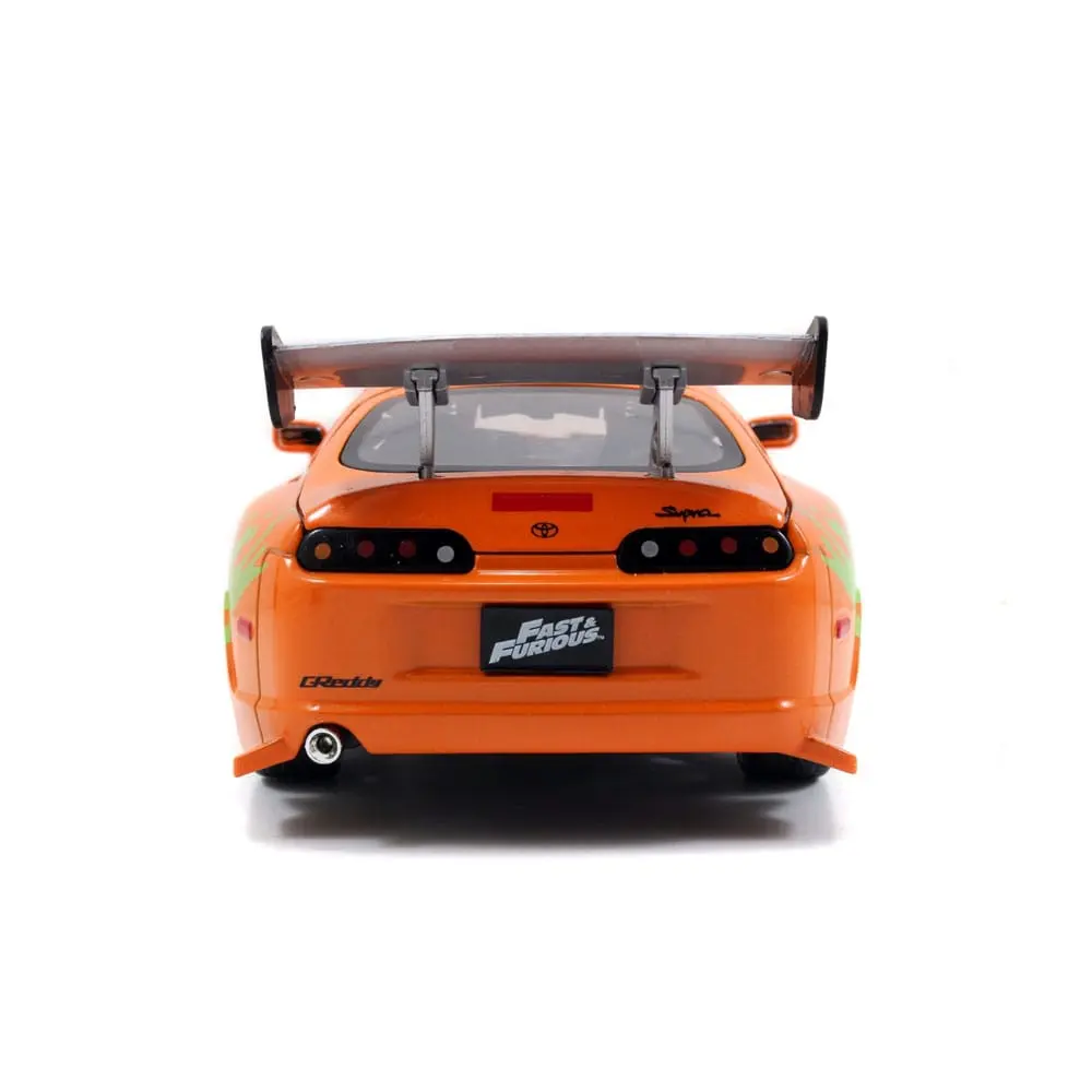 The Fast and Furious Diecast model Hollywood Rides 1/24 1995 Toyota Supra s Brian O'Connor figuricom fotografija proizvoda
