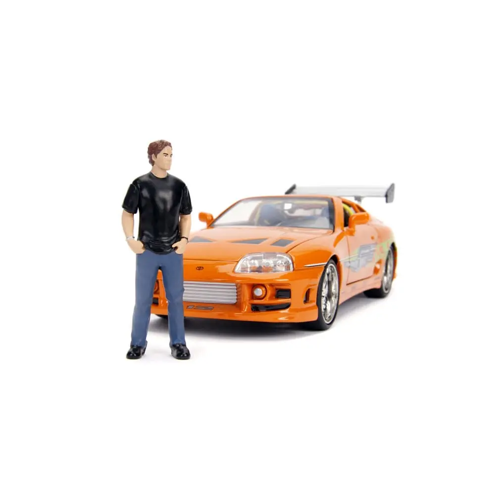 The Fast and Furious Diecast model Hollywood Rides 1/24 1995 Toyota Supra s Brian O'Connor figuricom fotografija proizvoda