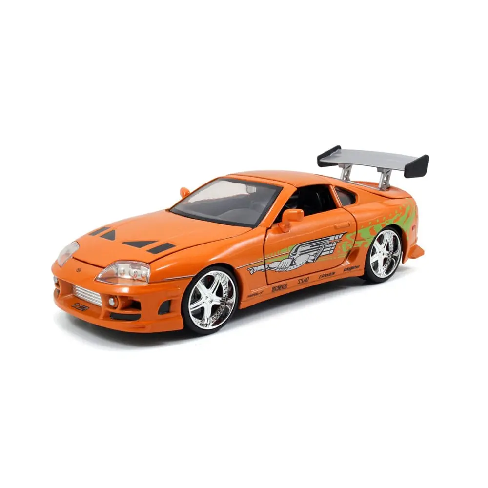 The Fast and Furious Diecast model Hollywood Rides 1/24 1995 Toyota Supra s Brian O'Connor figuricom fotografija proizvoda