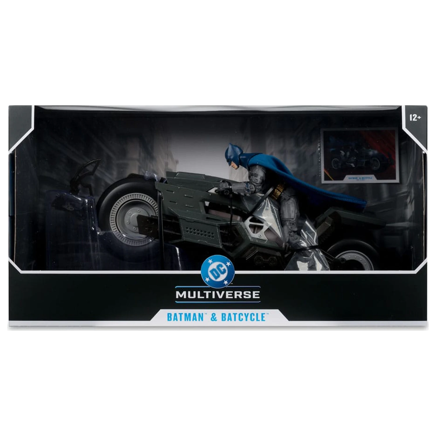 The Flash DC Multiverse vozilo Batcycle s Batmanom fotografija proizvoda