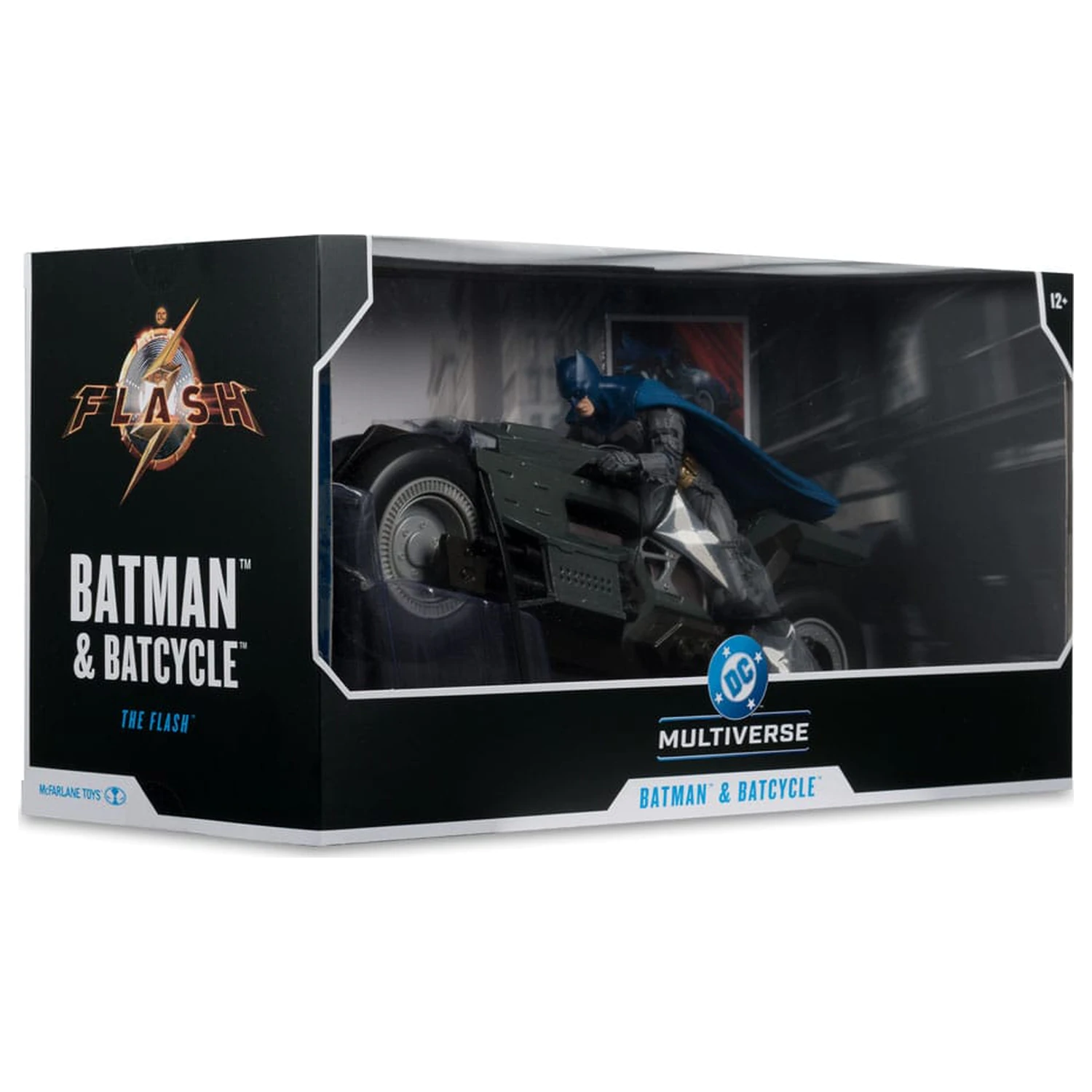 The Flash DC Multiverse vozilo Batcycle s Batmanom fotografija proizvoda