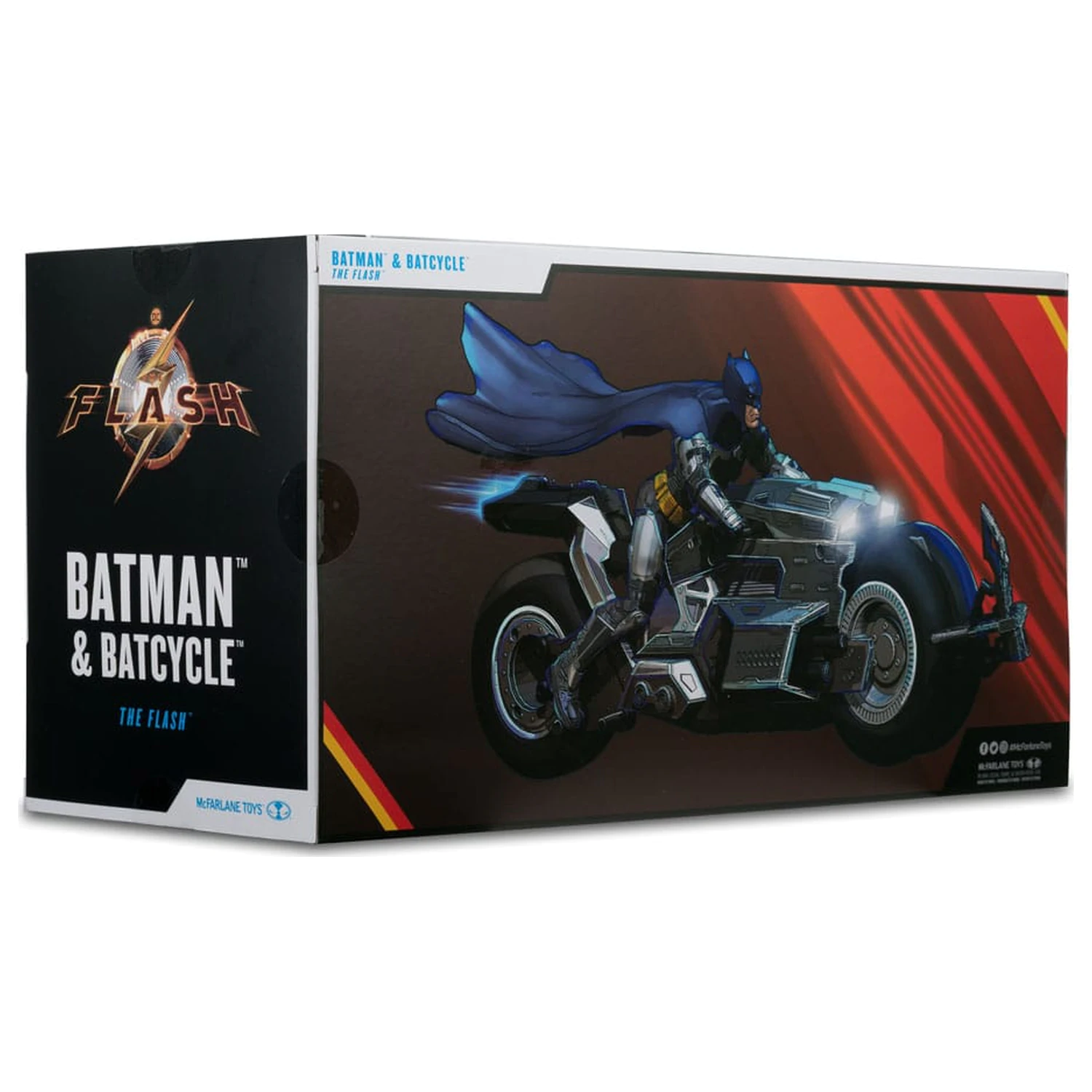 The Flash DC Multiverse vozilo Batcycle s Batmanom fotografija proizvoda
