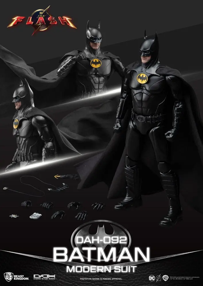 The Flash Dynamic 8ction Heroes akcijska figura 1/9 Batman Modern Suit 24 cm fotografija proizvoda