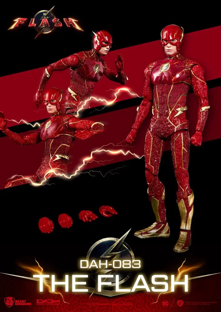 The Flash Dynamic 8ction Heroes akcijska figura 1/9 The Flash 24 cm fotografija proizvoda