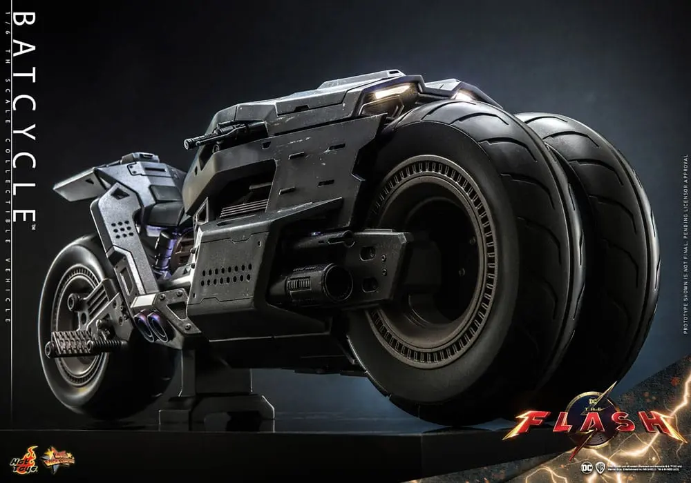 The Flash Movie Masterpiece Vehicle 1/6 Batmotor 56 cm fotografija proizvoda
