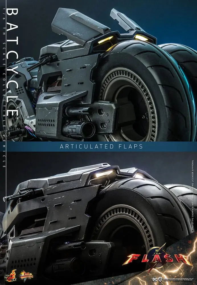 The Flash Movie Masterpiece Vehicle 1/6 Batmotor 56 cm fotografija proizvoda