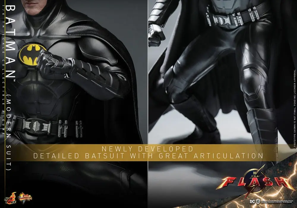 The Flash Movie Masterpiece akcijska figura 1/6 Batman (Modern Suit) 30 cm fotografija proizvoda